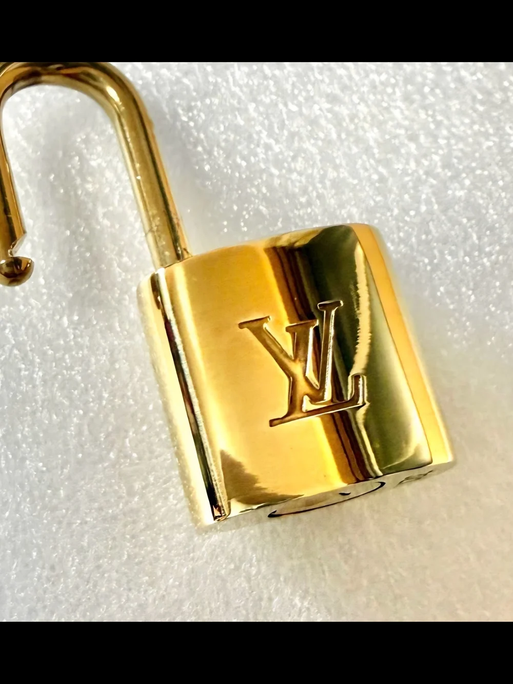 Louis Vuitton Padlock & Key Bag Charm with Unbranded Hook